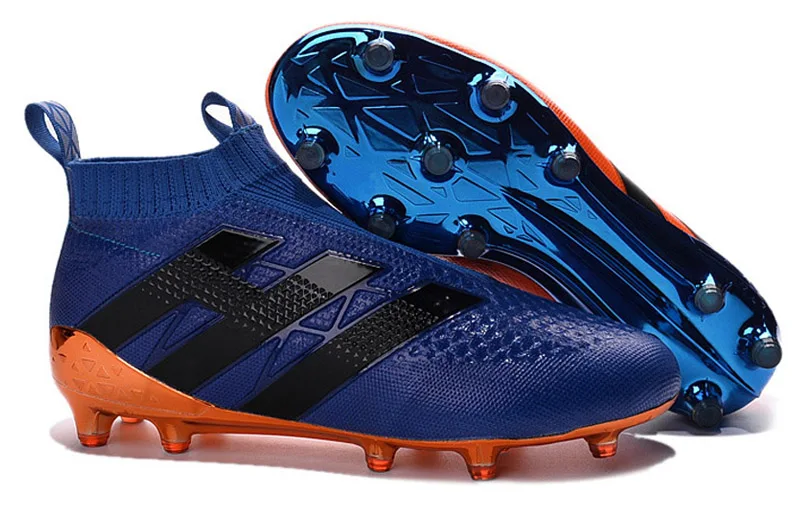 2020 новые оригинальные мужские без шнурков высокие лодыжки футбольные бутсы ACE 16 +