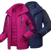 down fashion for hooded outdoors sports clothing winter waterproof hiking windbreaker waterproofcamping jacket