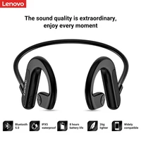 lenovo x3 wireless bluetooth 5 0 headphones sweatproof sport stereo neck over ear headset support ios andorid for running riding