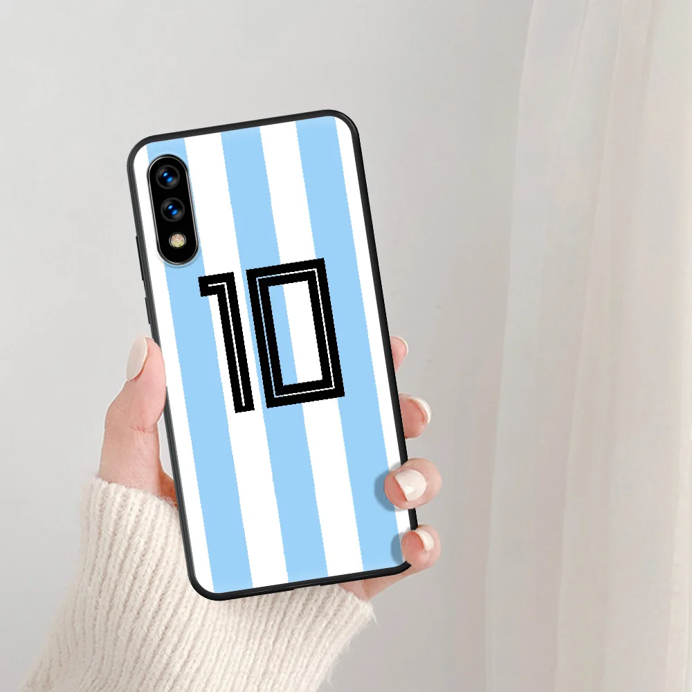 

Athlete Football Messi Phone Case For Huawei Honor 6A 7A 7C 8 8A 8X 9 9X 10 10i 20 Lite Pro Play black Prime 3D Cover Tpu