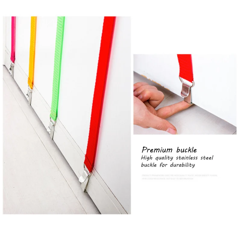 

1Pcs Multipurpose Over Door Straps Hanger Simple Durable Hat Bag Clothes Nylon Belt Coat Rack Organizer Adjustable Back Hook