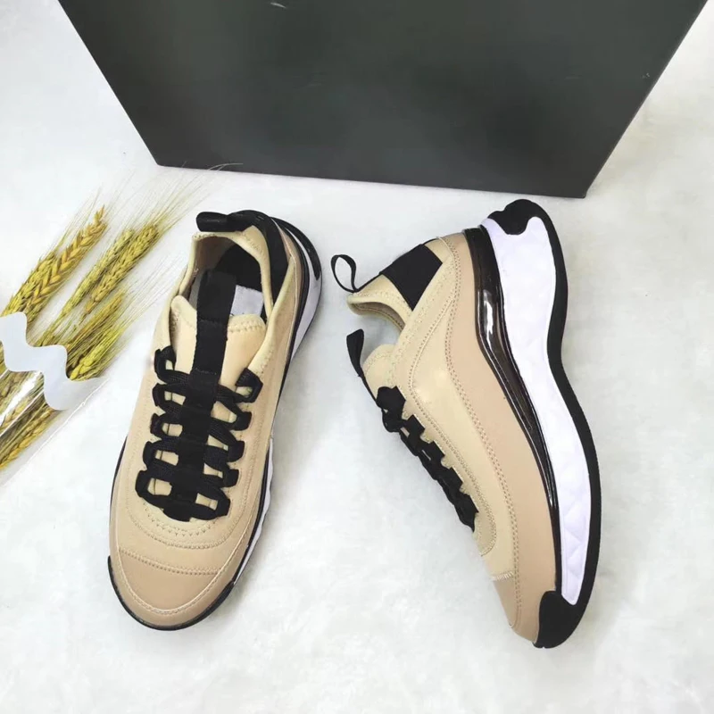 

Women Luxury Designer Chunky Sneakers Vulcanize Shoes Korean Fashion White Running Shoes Platform Sneakers Ladies Brand Shoes