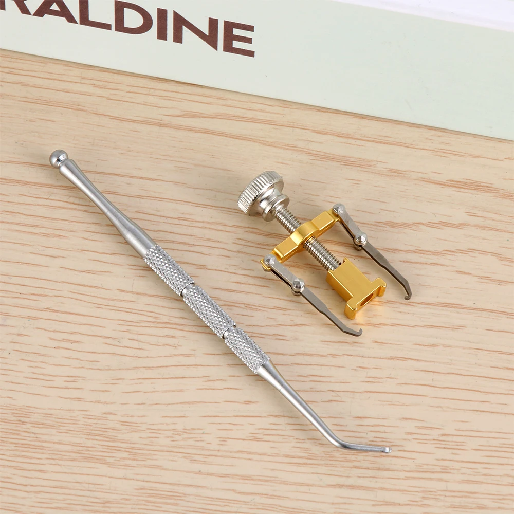 1PC Gold/Silver Stainless Steel Ingrown Toenail Correction Toes Nail Cuticle Pusher Anti Paronychia Foot Care Pedicure Tools Set | Красота и
