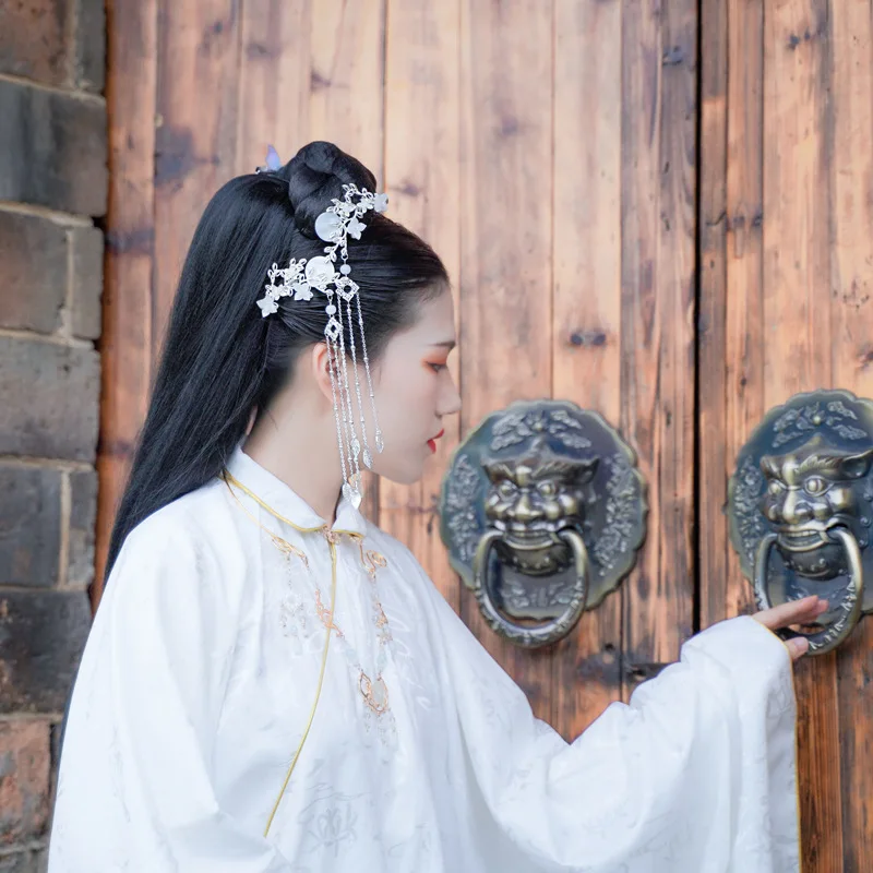 Аксессуары для девочек зажим волос с бахромой головной убор бабочкой пошаговый