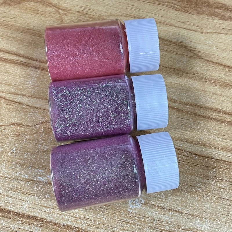

3 Colors Magic Resin Pigment Rainbow Pearl Powder Epoxy Mold Glitter Colorant 45BC