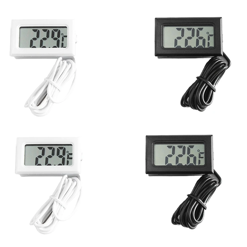 

Digital Thermometer LCD Screen Water-proof Fish Aquarium Water Tank Temperature Thermometer Meter Aqua-tic Pet Supplies