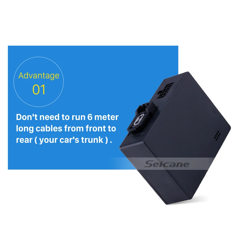 Seicane популярный автомобильный конвертер оптоволоконный декодер для Mercedes Benz ML