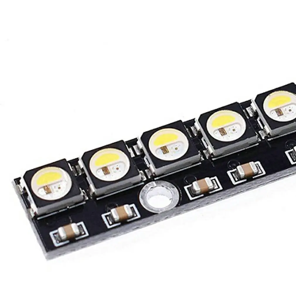 

16-bit SK6812 RGBW Round Full Color Ring LEDs With Integrated Drivers Light Development Board Lamp Panel Module