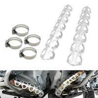 header pipe protector dakar for bmw r1200gs lc 2013 16 r1200gs adventure 2014 2015 2016 motorcycle aluminum silver