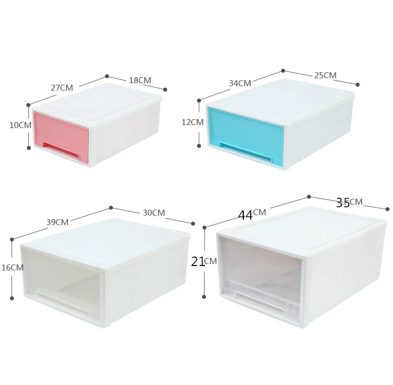

Transparent Shoe Box Thickened Drawer Shoes an be Superimposed Combination Shoe Cabinet Dust-Proof Organizerc Clothes Toy Box