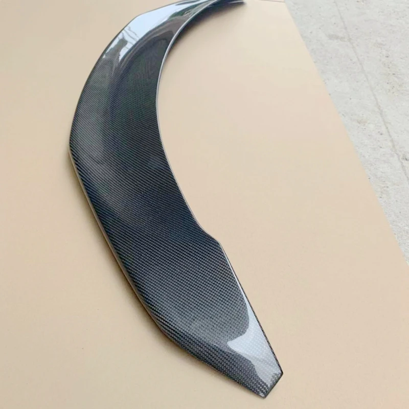

for Tesla Model 3 2017-2020 rear Carbon Fiber rear boot Wing Spoiler Rear Roof Spoiler Wing Trunk Lip Boot Cover Car Styling