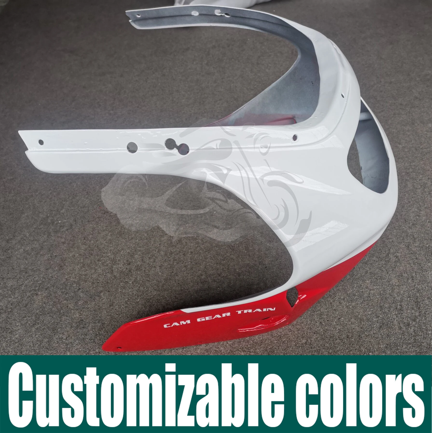 

Fit For HONDA VFR400 NC24 1986 1987 Motorcycle Accessories cle Bodywork Upper Fairing Front Nose VF 400R NC 24 86 87 VFR 400