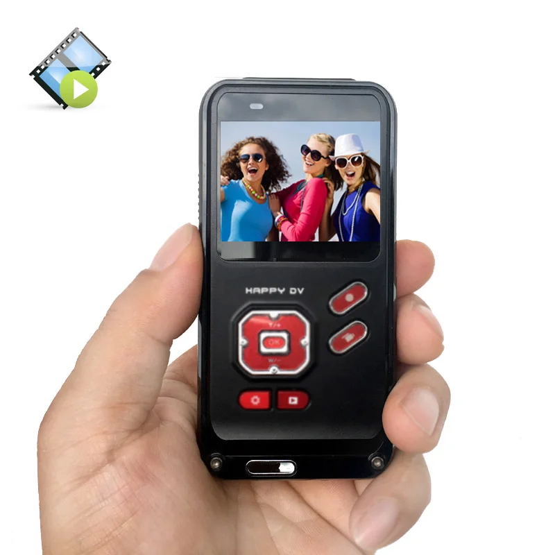 HD Цифровая камера 2,0 дюймов lcd видео запись 6MP 4X зум Камера s подарок встроенный аккумулятор HD200