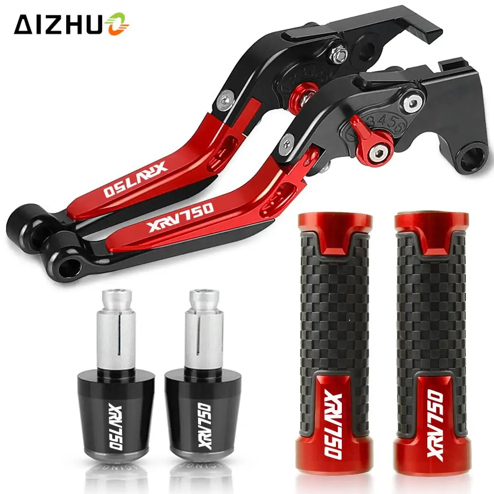

Motorcycle 1990-2003 Clutch Aluminum Brake Clutch Levers For HONDA XRV750 XRV 750 Handlebar Grips Ends XRV-750 2002 2001 2000 99
