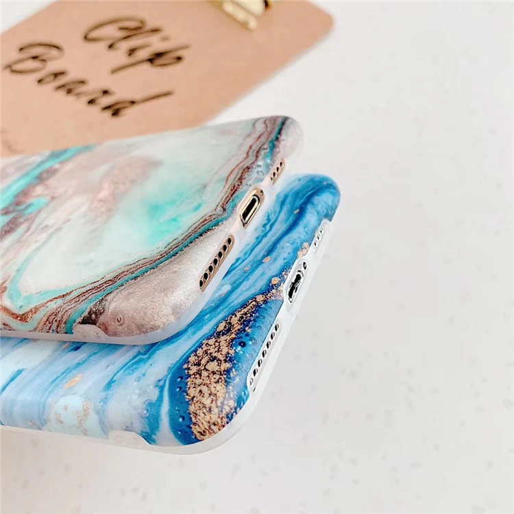 Красивая картина маслом океан чехол для телефона iphone 11 pro MAX XS Max X XR 8 7 6 6S Plus Мягкий