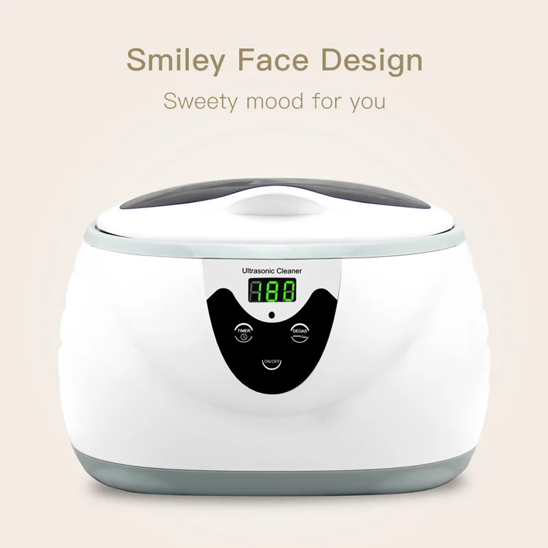 600 мл Ультра звуковой очиститель маникюрные инструменты звуковая чистка
