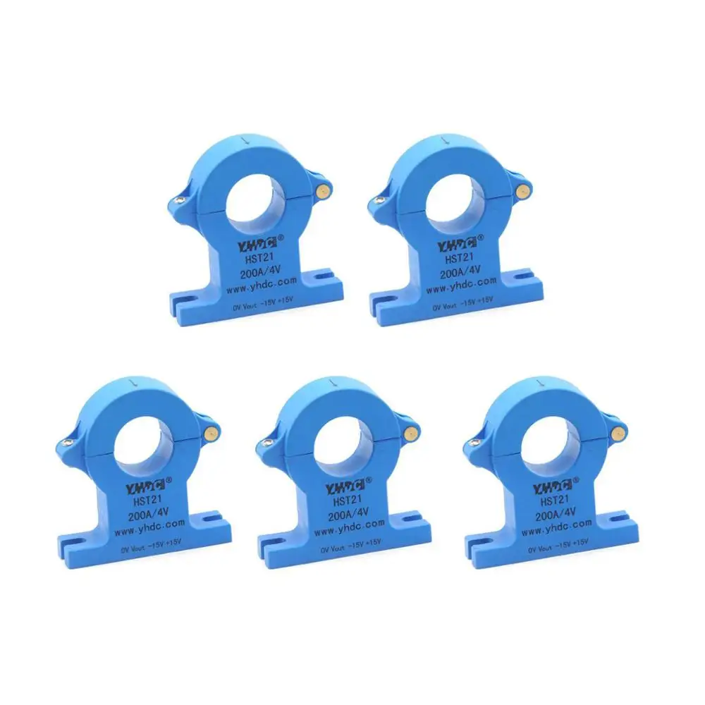 5 шт. HST21 зал открытая петля Сплит ядро Датчик тока 200A/4 В ± 15 в|Усилители мощности| |