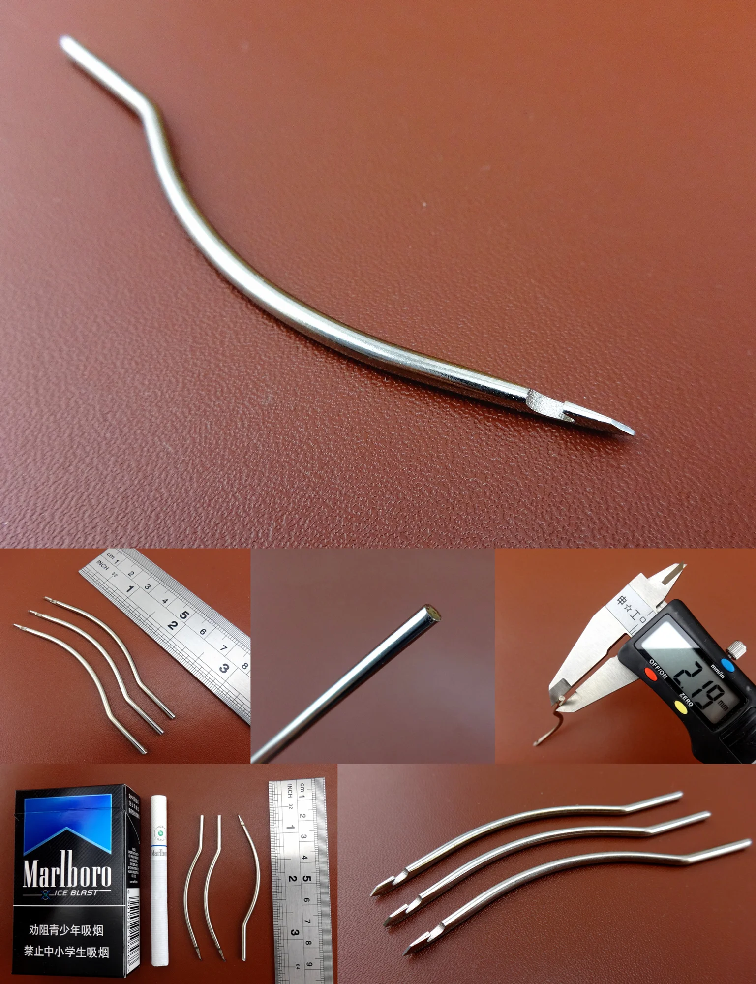 1 компл. Кожевенное ремесло шитье шило замок царапины крючок с защелкой игла