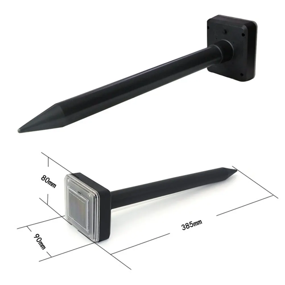 Солнечный ультразвуковой отпугиватель вредителей птиц мыши Змея Отпугиватель