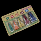 Принадлежности для шитья, приспособления для изготовления ленты смещения-5 размеров 6 мм 9 мм 12 мм 18 мм 25 мм, приспособление для обвязки ленты смещения