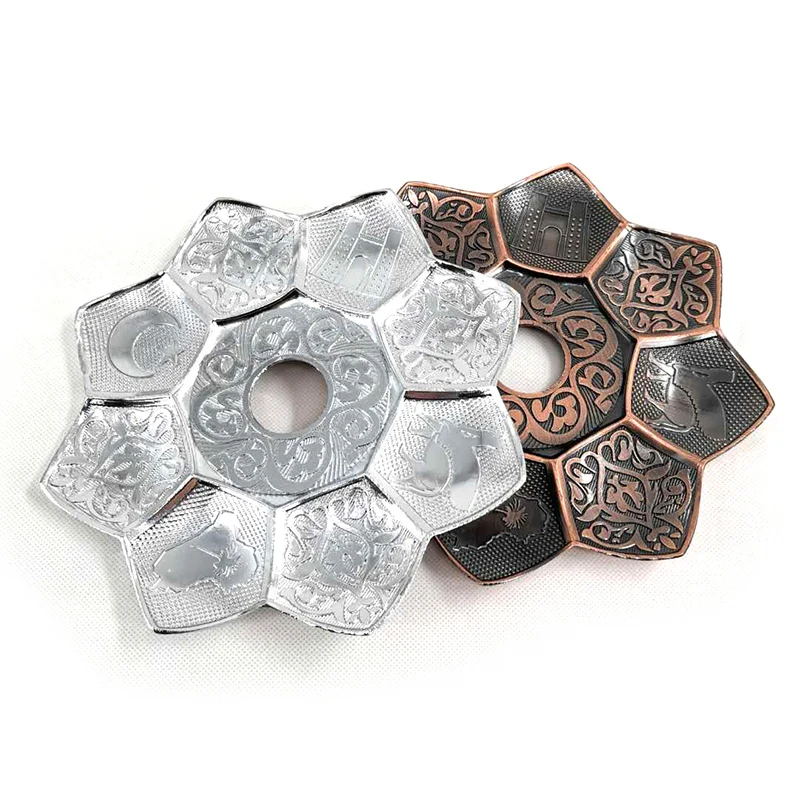 1 X звездочки кальян лоток для древесный уголь кальяна пластина наргила