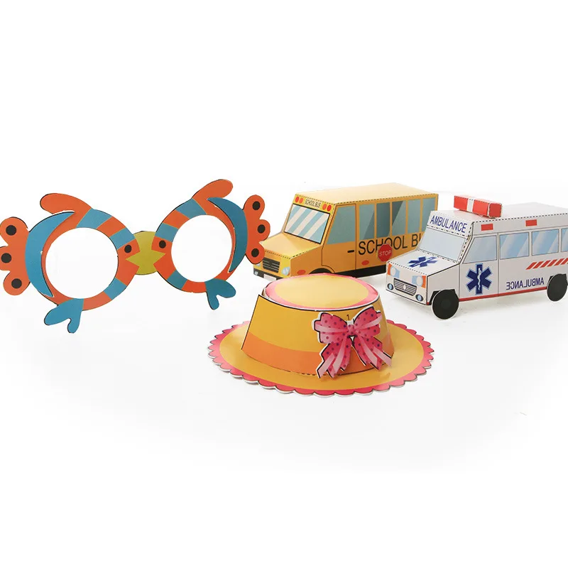 DIY 3D оригами Бумага детская игрушка животное искусство бумага для ручного