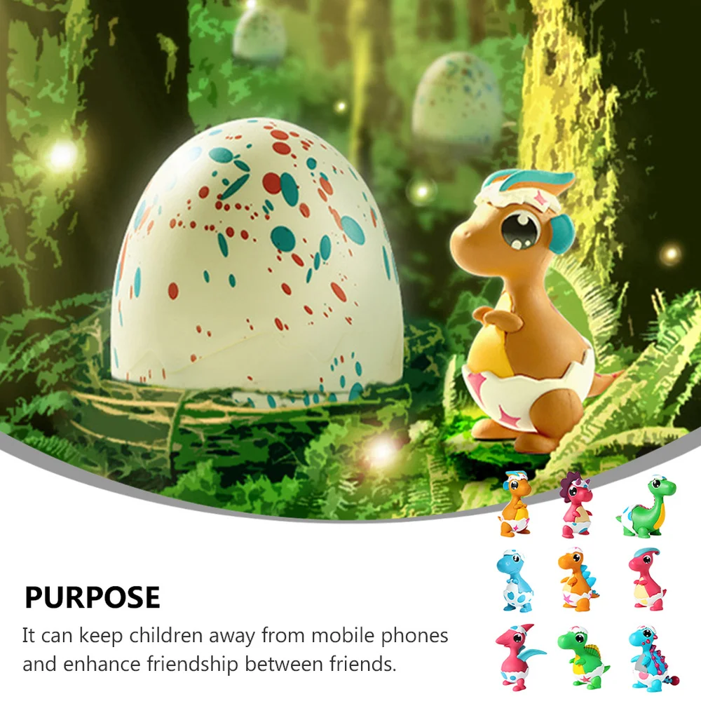 

Pcs Hatching Eggs Toys Model Kids Animal Model Toys