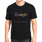 Новая футболка с принтом и круглым вырезом вы имеете в виду Палестину google поиск двигателя индивидуальный заказ короткий рукав хлопковый топ мужская мода