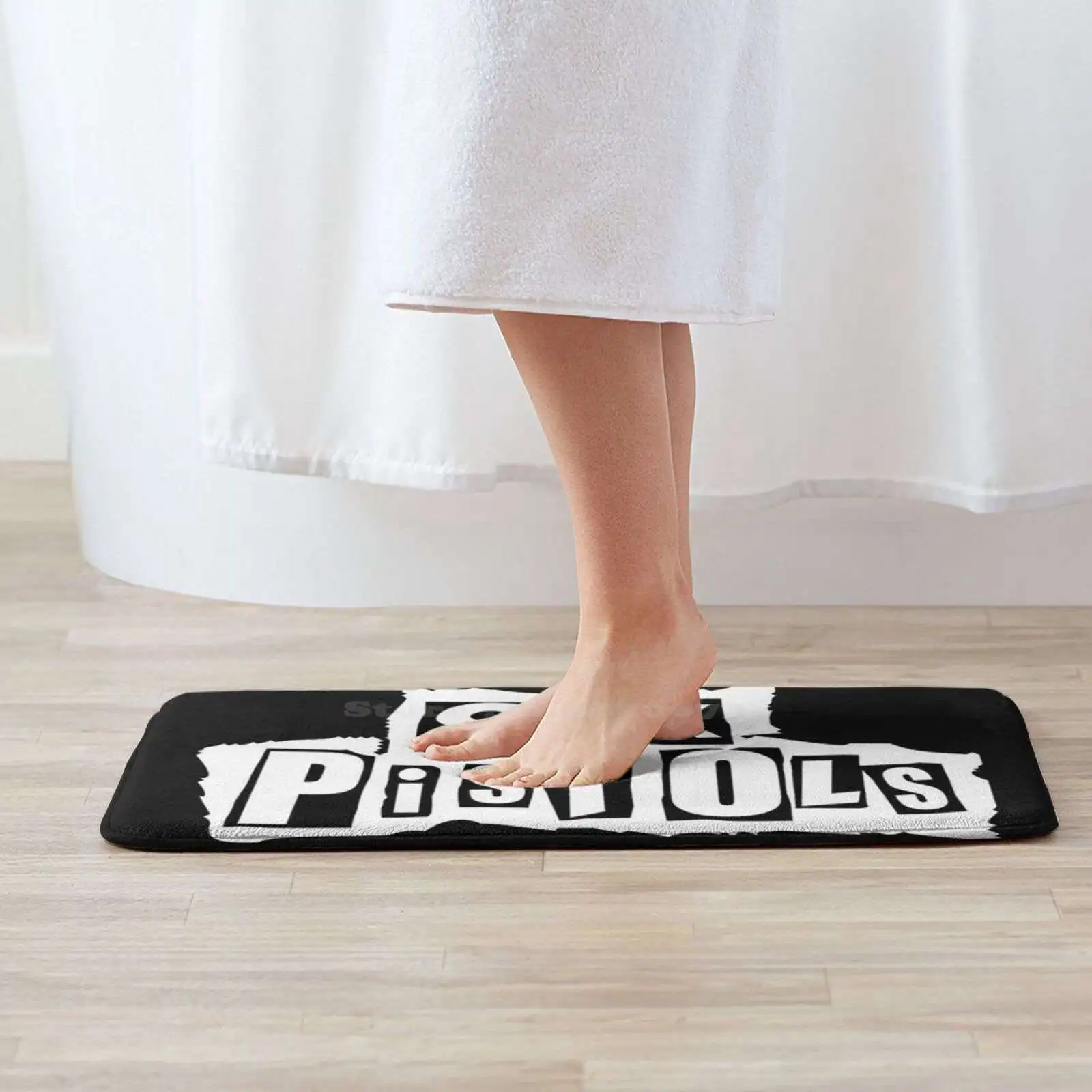 3D товары для дома коврик пистолета ковер подставка ног музыка панк не мертвый