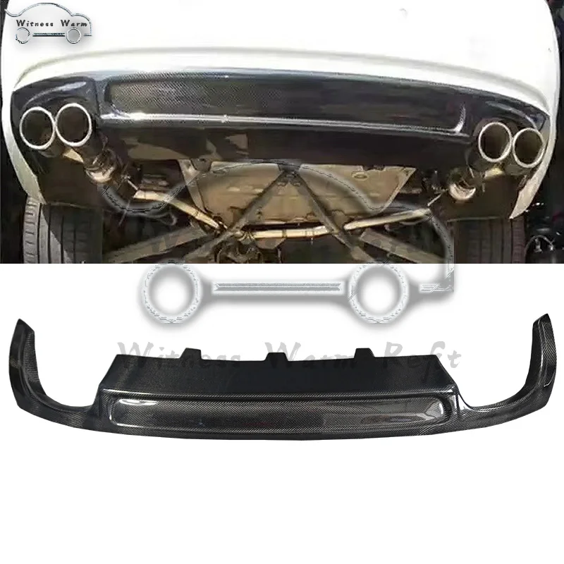 Автомобильный задний бампер выхлопной диффузор спойлер для Audi A5 сплиттер 2012 2016 2