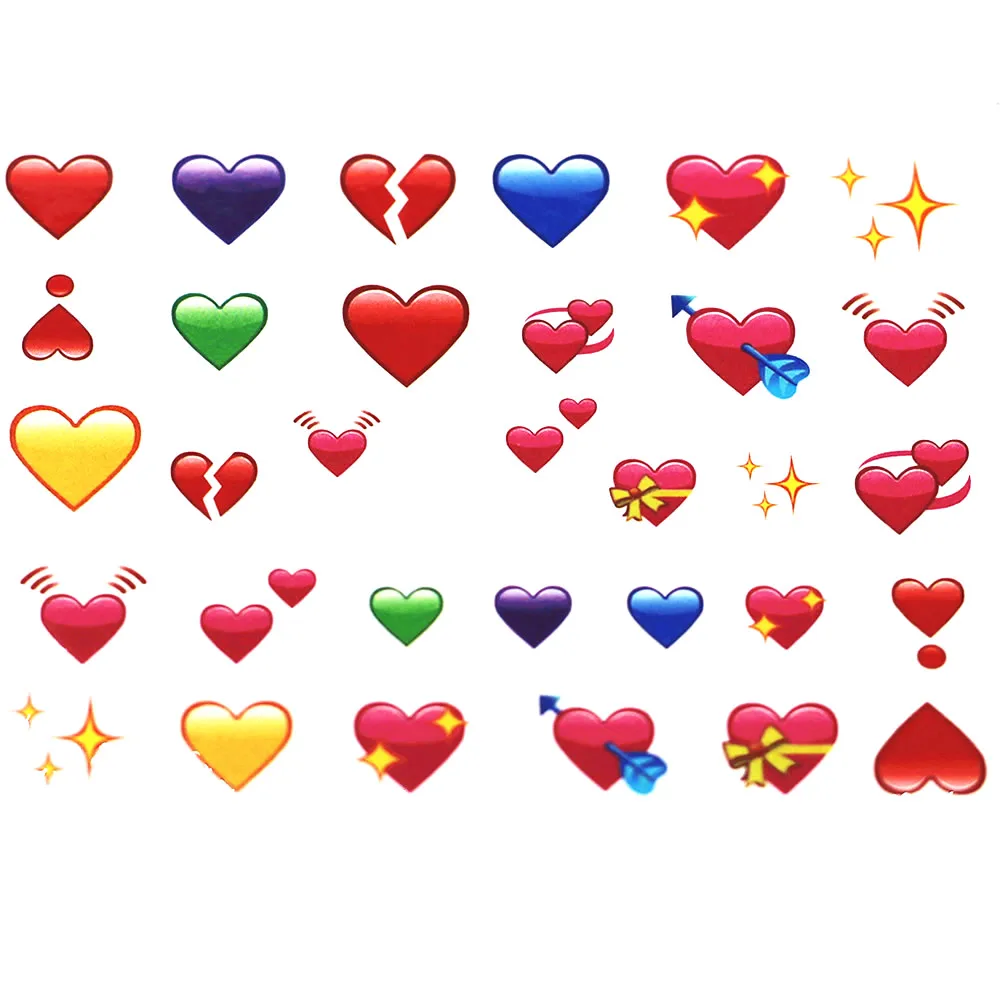 1 шт. Популярные ромбовидный узор из любовь ногтей наклейка и Стикеры цветок с