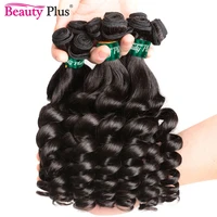 funmi curly brazilian human hair weave bundle 10 32 africa romantic curl remy bouncy curly hair bundles restyle free beauty plus