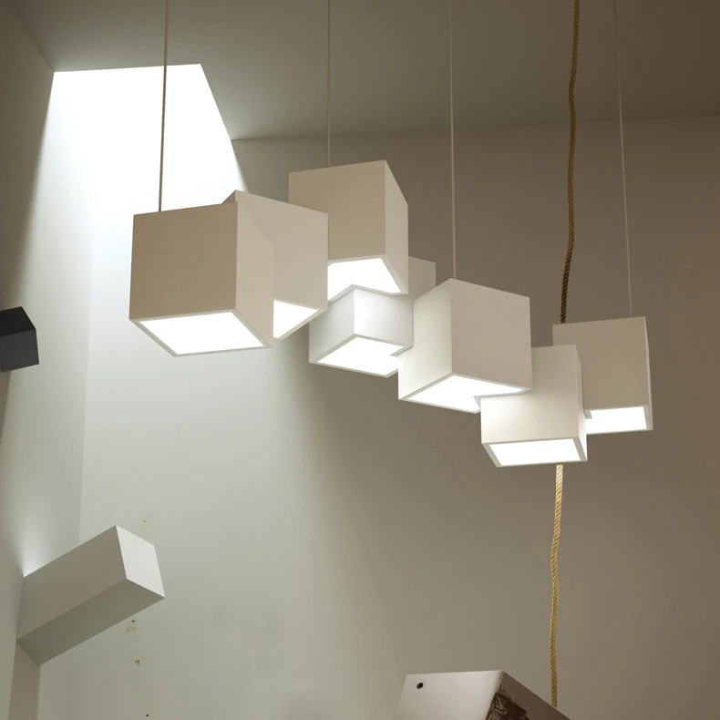 Современная галерея дизайнерская светодиодная Люстра для студии художественный