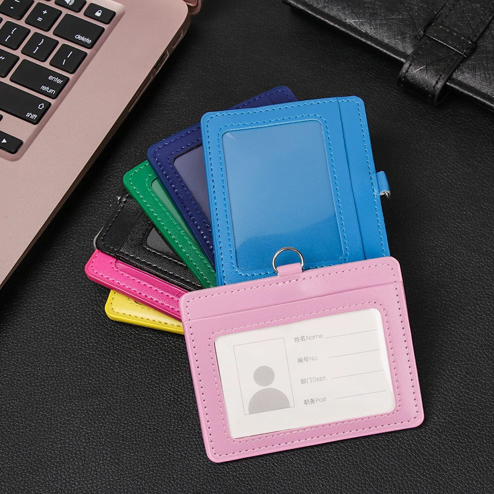 Защитный чехол для банковских и кредитных карт из искусственной кожи с двумя