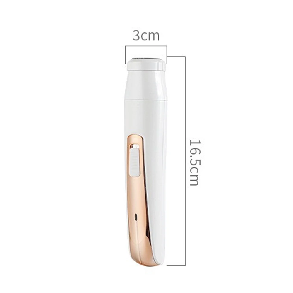 

Protable Mini Electric Eyebrow Trimmer Lip Face Hair Razor Women Epilator for Women USB Rechargable Hair Remover Shaver