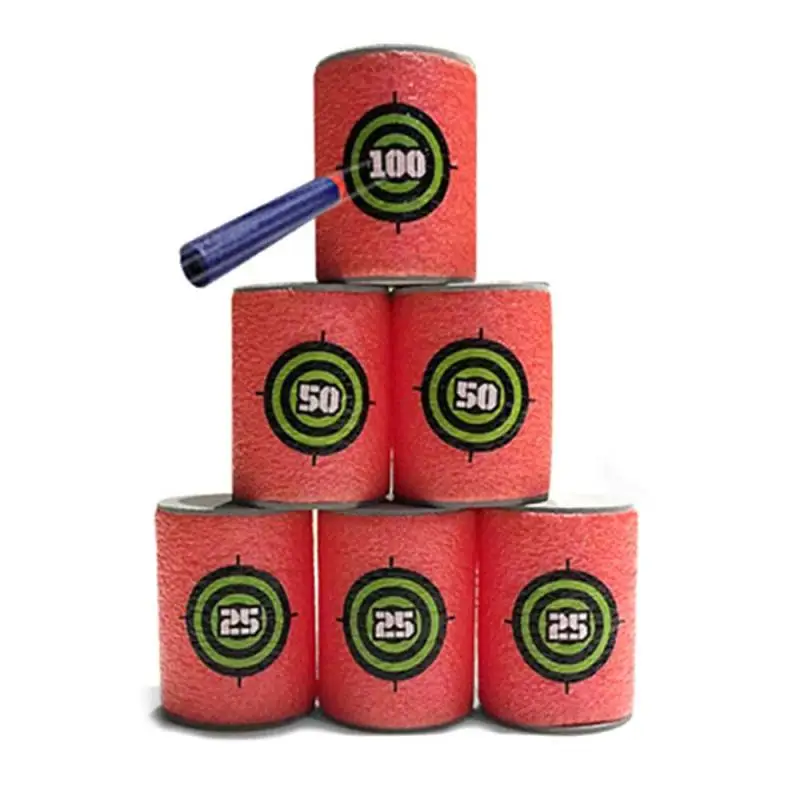 6 шт Пена бутылка для напитков в форме пули дрессировки игрушка детской верхней