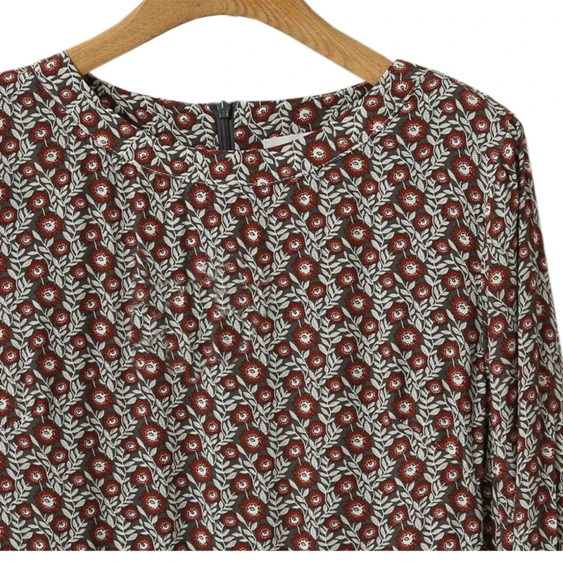 Новый размера плюс 2021 Весна Европейский Стиль Цветочные женские платья с