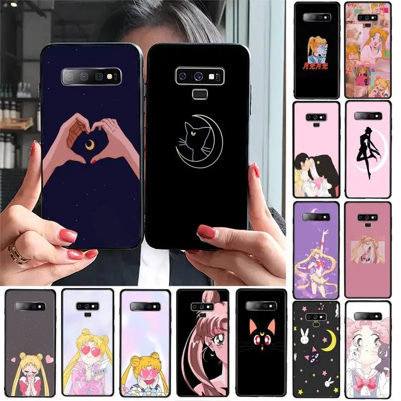 YNDFCNB Sailor Moon Phone Case For Samsung Galaxy A30 A20 S20 A50S A30S A71 A10 A10S A7 A8 A6 plus Cases