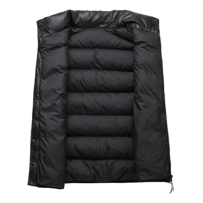 

2021 men Vest autumn Winter Sleeveless Jacket Down Vest Men Warm Thick Hooded Coat vest men Casual Waistcoat gilet thick gilet