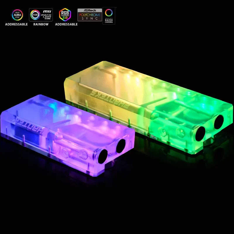 PHANTEKS R220C резервуар для воды водяное охлаждение резервуар поддержка DDC насос 5 в RGB светильник Поддержка синхронизации материнская плата PH-R220C_02