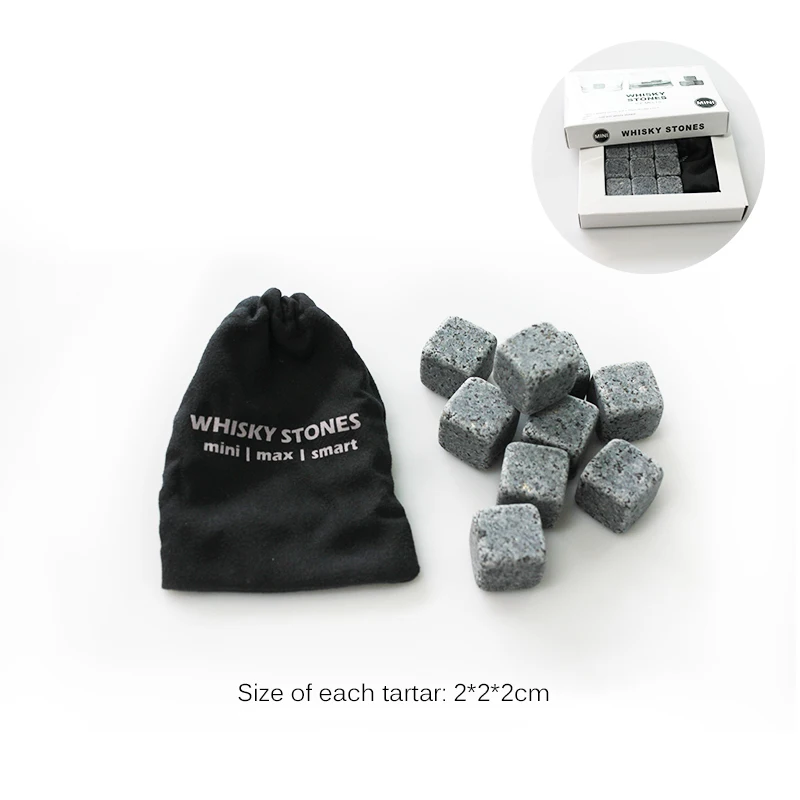 9 шт. 100% натуральные камни для виски и шампанского|Охладители холодильники вина| |