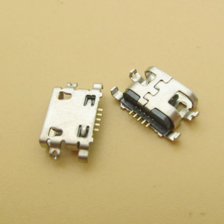

10pcs Mini Micro USB DC Charging Socket Port Connector jack power plug for Alcatel 5025g charger dock