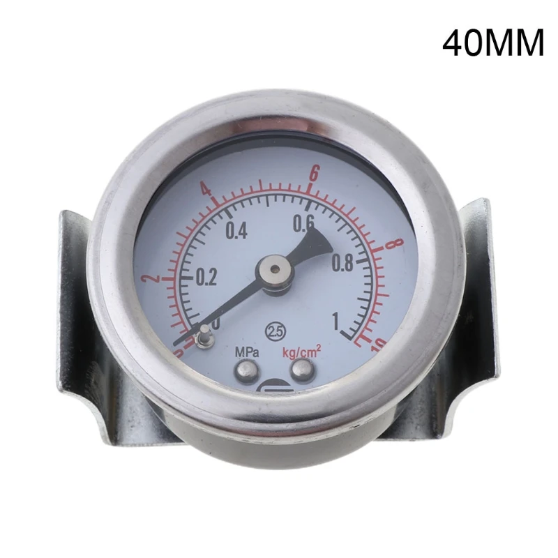 

0~1.0MPa 0~150psi Pressure Gauge with Bracket Panel Type Double Scale Display 203C