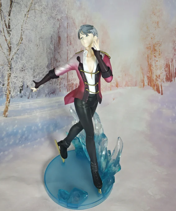 Японское Оригинальное аниме Chara ani YURI! На льду Виктор Никифоров экшн фигурка