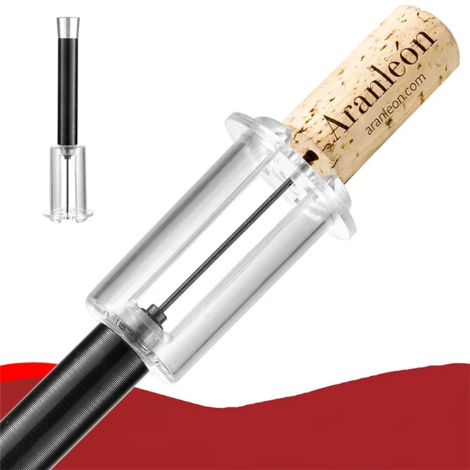 Высококачественный Алюминиевый штопор для красного вина вакуумный с воздушным