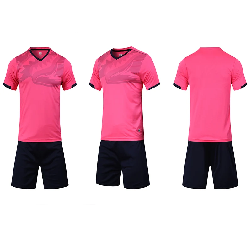 Мужская красная футбольная майка с коротким рукавом комплект футбольной формы