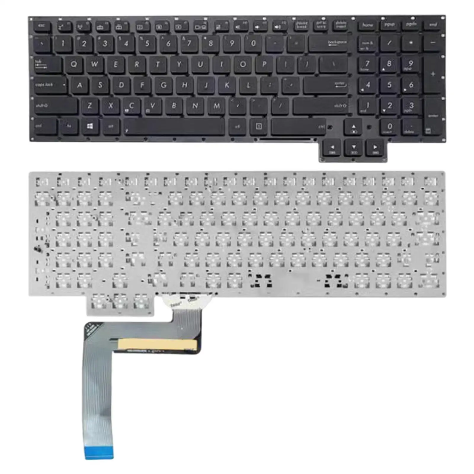 

Laptop Keyboard for Asus ROG G750 G750J G750JS G750Jw 0Knb0-E600US00 Without Frame Laptop Replacement MP-12R33USJ528W