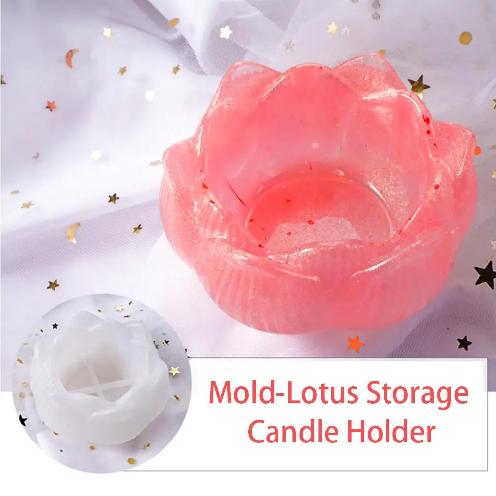 Формы в форме лотоса для свечей силиконовая форма сделай сам свечи ручной работы