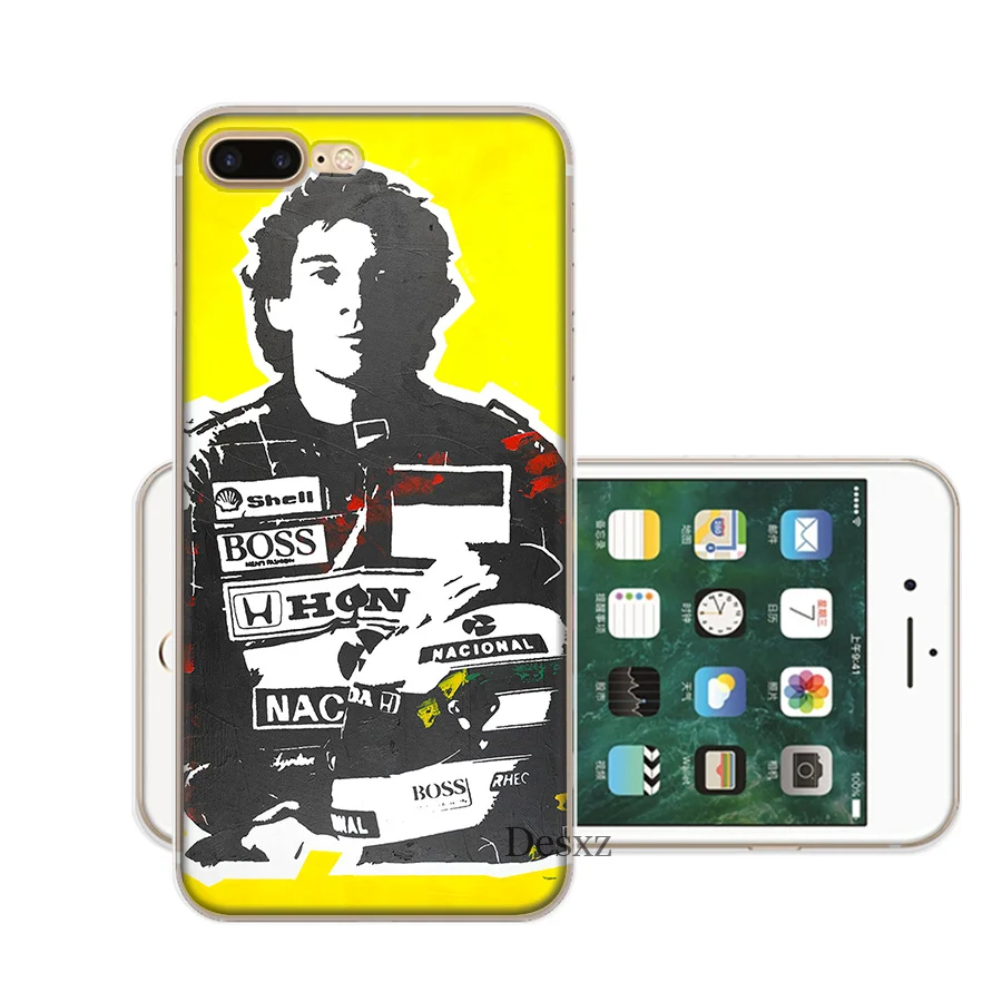 Чехол для телефона Ayrton Senna чехол iPhone 6 6s 7 8 11 Pro X XS XR Max 5 5S Se TPU |