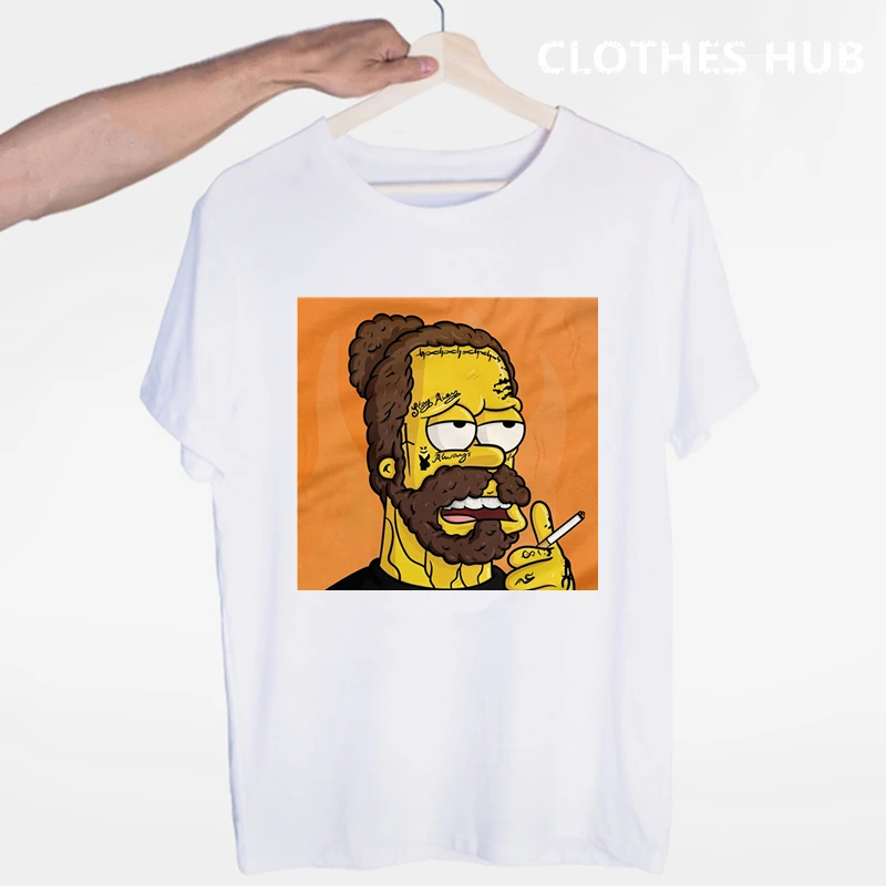 Post Malone Hip Hop T-shirt O-Neck Short Sleeves Summer Casual Fashion Unisex Men And Women Tshirt